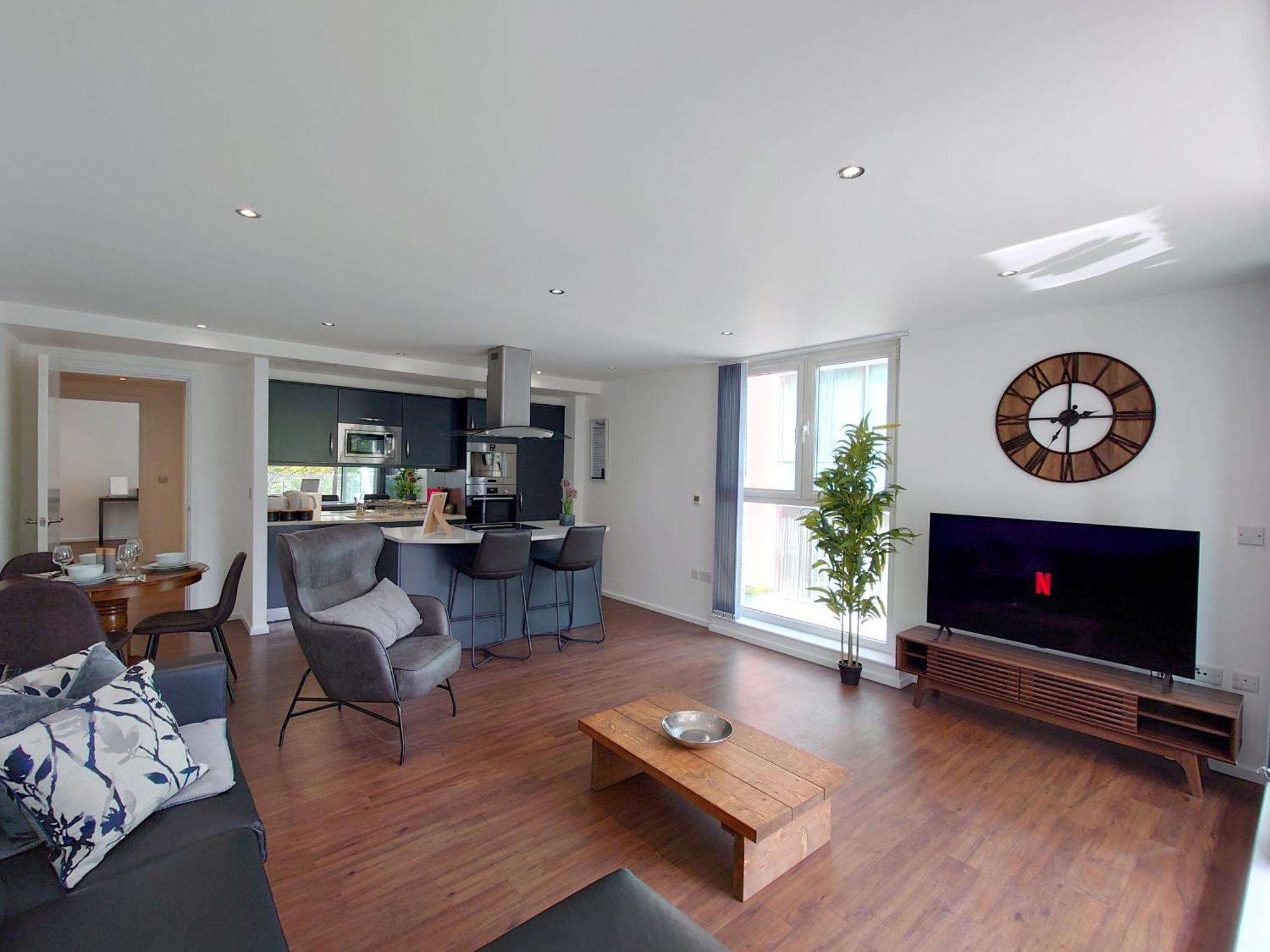 Fully Serviced Two Bed Apartment By Excel & O2 London Exterior photo